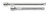 SK Hand Tools 40192 1/2-inch Drive SuperKrome Wobble Extension 2-inch