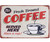 Saraheve Fresh Brewed Coffee Served Here Retro Vintage Decor Metal Tin Signs 12 X 8