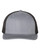 RICHARDSON Snapback Trucker Cap, Adjustable, Heather Grey/Black