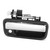 Auto Dynasty TO1311123 Factory Style Front Exterior Car Door Handle with Keyhole Compatible with Toyota Tacoma 1995-2004, Passenger Right Side, Textured Black/Chrome