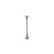 Lumex 16-Inch Chrome Grab Bar, Knurled