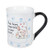 Blue Dogs Leave Pawprints on Your Heart 20 oz Ceramic Stoneware Coffee Mug