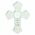Nat and Jules Bless This Child Hanging Cross, Blue