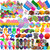 56 Pcs Party Favors for Kids, Pop Fidget Toys, Pinata Stuffers, Treasure Box Toys for Classroom, Goodie Bag Stuffers, Treasure Chest, Carnival Prize Box Toy for Boys Girls, Easter Egg Gifts Bulk Toys