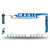 Rico Industries NBA Orlando Magic Primary 12" x 6" Chrome All Over Automotive License Plate Frame for Car/Truck/SUV