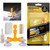 Upgrade Car Windshield Repair Kit, Window Glass Crack Repair Tool with Pressure Syringes for Fix Glass Windshield Crack Chip Scratch, Half-Moon, Star-Shaped, Bulls-Eye