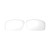 Walleva Replacement Lenses for Spy Optic Logan Sunglasses - Multiple Options Available (Clear - Non Polarized)