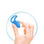 TUHIMO Ear Plugs for Sleeping Noise Cancelling, Ear Plugs for Noise Reduction Silicone, Reusable Soft Sleep Ear Plugs,Hearing Protection Earplugs Sound Blocking, Blue
