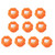 ikasus 10 PCS Pet Hair Remover for Laundry, Laundry Pet Hair Catcher, Washing Machine Hair Catcher, Washing Balls Dryer Balls for Clothing Dog Cat Pet Fur Remover, Orange