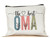 PTDShops The Best Oma Makeup Bag - Mothers Day Makeup Bag - Cute Oma Cosmetic Bag - Gift Birthday Oma Makeup Bag - Best Oma Cosmetic Bag - Gift Oma Zipper Makeup Bags Travel