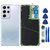 Galaxy S21 Ultra Back Glass Cover Replacement for Samsung Galaxy S21U S21 Ultra 5G SM-G998B G998U G998U1 G998W Housing Door with Camera Glass Lens Pre-Install Tapes + repair Tool Kits (Phantom Silver)