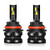 ZEROYAA Z8 LED Headlight Bulbs 24W 6000LM 6000K Ultra Bright H4 H7 H11 H13 9004 9005 9006 9007 Halogen Replacement Pack Of 2 9007