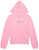 Champion Little Pullover Hoodie for Girls, Lightweight Sweatshirt, Graphics, Spark Pink-593039