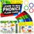Phonics Flash Cards - Learn to Read in 20 Phonic Stages - Digraphs CVC Blends Long Vowel Sounds - Phonics Games for Kids Ages 4-8 Kindergarten First Second Grade Homeschool Educational