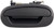Dorman 90578 Rear Driver Side Exterior Door Handle Rear Driver Side Textured Black Crew Cab Compatible with Select Ford Models, Textured Black (OE FIX)