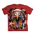 The Mountain Unisex-Adult's Native Patriot Eagle, red, Small