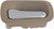 Dorman 92698 Rear Driver Side Interior Door Handle Compatible with Select Honda Models, Beige; Chrome