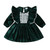 Baby Girls Velvet Vintage Dress Lace Ruffle Long Sleeve Princess A-Line Tutu Dress Fall Winter Clothes (Green,3-6 Months) Baby Girls Velvet Vintage Dress Lace Ruffle Long Sleeve Princess A-Line Tutu Dress Fall Winter Clothes (Green,3-6 Months)