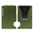 TRAVELINGO Metal Wallets For Men Minimalist Credit Card Holder - Slim Wallet for Men with RFID Blocking - Front Pocket Wallet with Money Clip (Green)