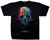 Liquid Blue Men's Melting Skull T-Shirt, Black, Large