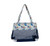 Picnic Plus Oceanside Lightweight Mesh Tote For Beach Pool Lake Boating (Blue Vintage Shell)
