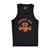 Pumpkin Iron Mens Fitness Tank Funny Halloween Workout Fitness Jack-O-Lantern Graphic Tanktop Funny Graphic Tank for Halloween for Exercise Black M