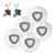 Spin Mop Replacement Head - 5Pack EasyWring Mop Refills-Compatible with Triangle Spin Mop Microfiber Spin Mop Refills Easy Cleaning Floor Spin Head Mop - Mop Head Replacement for Floor Cleaning