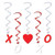 Valentine Whirls   (5/Pkg)
