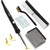 Plastic Welding Kit for Surface Repair, Adjustable Temperature Welder Tool for Car Bumper, Kayak, Canoe 110V 80W