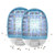 Qremove Indoor Bug Zappers, Electronic Insect Killer Fly Insect Trap Plug-in Mosquitoes Killer Mosquito Zapper with Blue Lights for Living Room,Kitchen,Bedroom,Baby Room,Office (2packs)