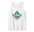 Mens Soccer Dad Graphic Indoor Soccer Futsal Football Player Tank Top