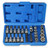Tonsiki 3/8" Drive Torx Bit Socket & E-Torx Star Socket Set, Cr-V Steel, Female External Torx Socket E4-E20, Torx Bit Socket T10-T60, Tamper Resistant Torx Bit T10-T55, 5/16" to 3/8" adapter - 34PCS