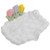 FONDOTIN Bathtub Tray Sink Tray Self Draining Soap Tray Shower Soap Holders Soap Drain Tray Anti-Slip Soap Holder Draining Soap Dish Soap Dish for Shower Clean White The Clouds Ceramics