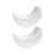 DOITOOL 2pcs Cartoon Moon Lamp Eid Night Light Moon Shape Bedside Light Desk Lamp for Kids Bedside Night Light Kid Night Light Bedside Lamp Child Bedside Table Lamp White Muslim Plastic