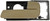 Dorman 81147 Front Passenger Side Interior Door Handle Compatible with Select Kia Models, Beige; Smooth
