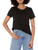 GAP Womens Forever Soft T-Shirt True Black V2 L