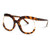 VOOGLAM Oversized Tortoise Square Eyeglasses for Women with Clear Lens Fredia