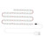 DOITOOL 1pc Mirror Headlight Makeup Vanity Mirror Indoor Light Fixtures Makeup Vanity Table Style Fixture Strip Lighting Fixture Strip Vanity Mirror Light Makeup Mirror Lamp Fill Light USB