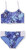 Under Armour Girls' Two-Piece Bikini Set, Baja Blue Tropic