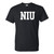 AS01 - Northern Illinois Huskies Basic Block T Shirt - X-Large - Black