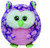 Ty Beanie Ballz Ozzy Pink Owl Regular Plush