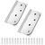 Hinges 4'' Stainless Steel Hinges Ball Bearing Door Hinges 4 Inch Interior & Exterior Door Hinges for Left & Right Doors Heavy Duty Door Hinges with Square and 5/8" Corners 2 Pack-Non Removable Pin