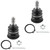 YMAUGP 2 PCS Lower Front Ball Joints Press Kit Pair K9609 for Nissan D21 1986-1994 RWD, Front Lower Ball Joints Kit for Nissan Pickup 1995-1997 RWD