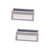 Hemobllo 2 Pcs Solar Stair Light Solar Lights for Fence Deck Decor Led Solar Lamp Outside Solar Lights Solar Step Lights Step Stairs Solar Deck Post Lights Abs Outdoor White Street Light
