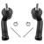 MYSMOT ES800026 ES800025 Front Outer Tie Rod Ends Driver & Passenger Side for Mazda 3 2004-2013 3 Sport 2009-2013 Mazda 5 2006-2010 5 2012-2017