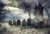 Baocicco Halloween Gloomy Tombstone Haunted House Backdrop 10x8ft Photography Background Creepy Night Scary Forest Spooky Party
