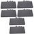 ERINGOGO 6 Pcs Sound Card Tray Holder Music Stand Live Broadcast Microphone Tray Microphone Holder Microphone Stand Sound Car Tray Cell Phone Mount for Car Abs Sound Card Tray Pick Large
