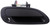 Dorman 81963 Front Passenger Side Exterior Door Handle Compatible with Select Honda Models, Smooth Black
