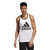 adidas Men's Badge of Sport Classic Tank, White/Black, Medium
