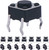 NYCR 100Pcs 6 x 6mm x 4.3mm PCB Momentary Tactile Tact Push Button Switch 4 Pin DIP